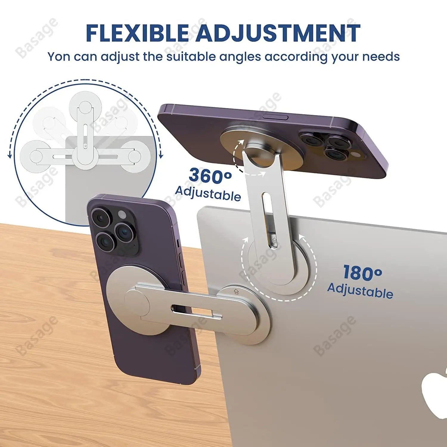 FlexMag 180° Swivel iPhone Mount